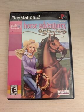Barbie Horse Adventures: Wild Horse Rescue - Pink PlayStation 2 Game